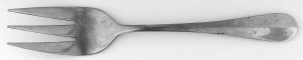 Bistro (Stainless) Medium Solid Cold Meat Serving Fork