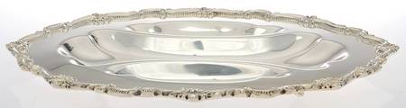 Chippendale (Silverplate, Hollowware) 3 Part Relish