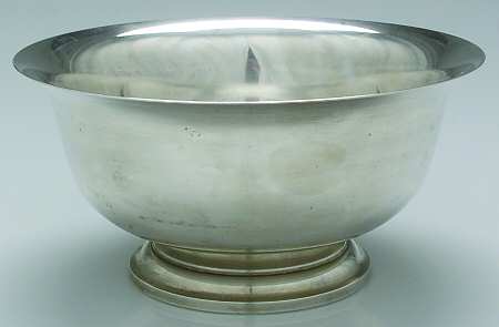 Paul Revere Bowls (Sterling, Hollowware) 8" Paul Revere Sterling Bowl