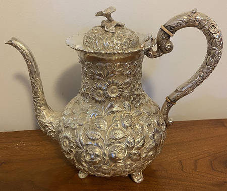 Repousse (Sterling, Hollowware) Coffee Pot