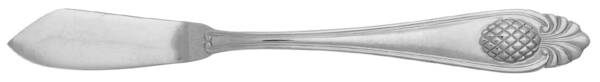 Charleston Pineapple (Stainless) Flat Handle Master Butter Knife by William Roberts Silv