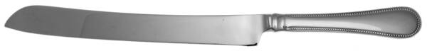 French Pearl (Stainless) Wedding Cake Knife with Stainless Blade HC