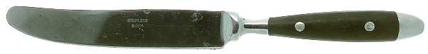 Cafe-Black (Stainless) New French Solid Knife