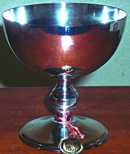 3670 (Silverplate, Hollowware) Silverplate Champagne/Sherbet