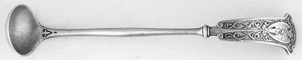 Arabesque (Sterling, 1870, No Monograms) Mustard Spoon
