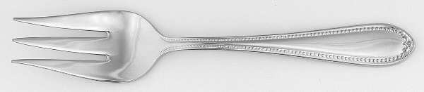 Knightsbridge (Stainless) Medium Solid Cold Meat Serving Fork by Wedgwood Silver