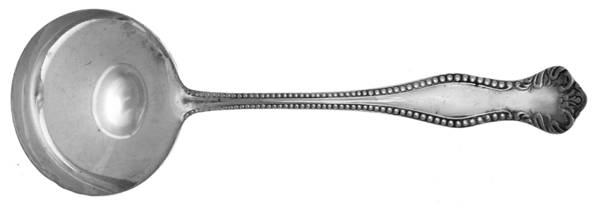 W Silver Plate One (Silverplate) Round Bowl Soup Spoon (Bouillon) by W Silver Plate