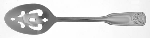 Continental Shell (Stainless) Pierced Tablespoon (Serving Spoon)