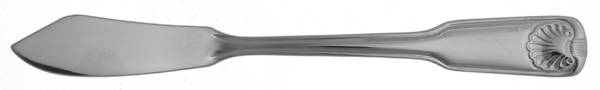 Continental Shell (Stainless) Flat Handle Master Butter Knife
