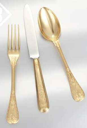 Grand Vermeil-Gold Vermeil (Sterling, 2007) Fork