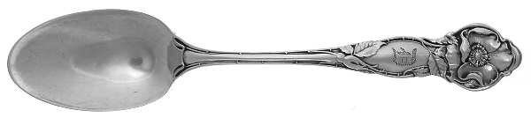 Floral Series #1 (Sterling) Five O'Clock Spoon