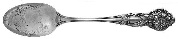 Floral Series #1 (Sterling) Five O'Clock Spoon