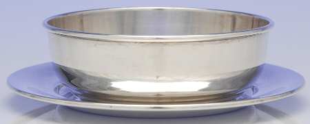 181 (Sterling, Hollowware) 2 Piece Sterling Child Set (Bowl and Plate)