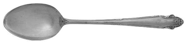 WOX3 (Sterling) Monogrammed Youth Spoon by Wolfenden Silver Co