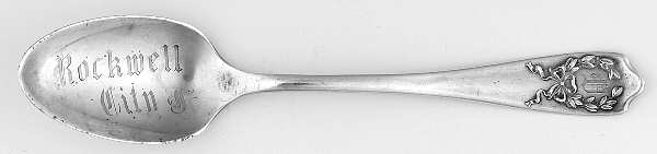 WAS186 (Sterling) Souvenir Spoon (Teaspoon)