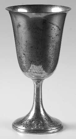 PP51 (Sterling, Hollowware) Water Goblet by Watrous