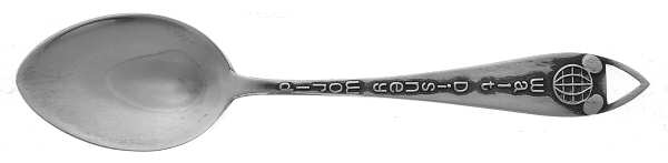 States & Cities Souvenir Spoons(Sterling) Florida Demitasse Spoon