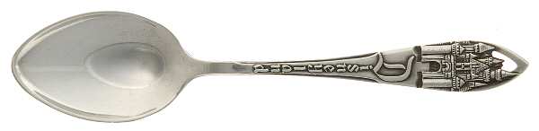 States & Cities Souvenir Spoons(Sterling) California Demitasse Spoon