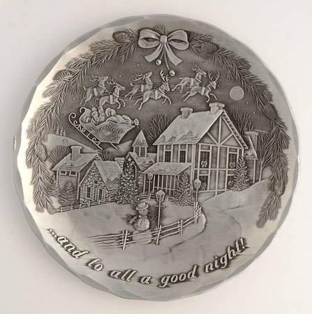 Night Before Christmas (Metal, Hollowware) by Wendell August