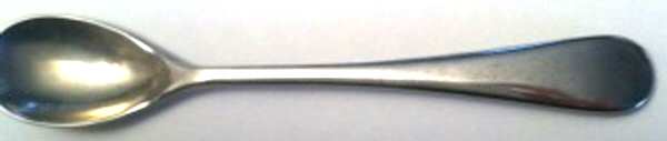 WYS1 (Silverplate) Individual Salt Spoon by William Tay& Sons