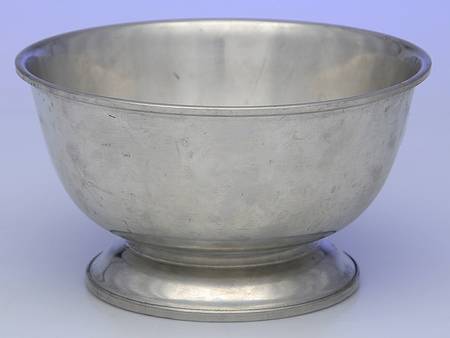 Pewter Hollowware 6" Round Bowl