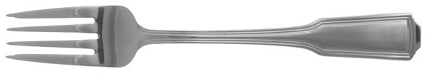 Whitney-American Chippendale (Stainless) Individual Salad Fork