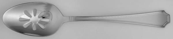 Tatum Frost (Stainless) Pierced Tablespoon (Serving Spoon)