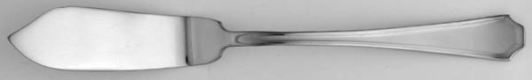 Tatum Frost (Stainless) Flat Handle Master Butter Knife