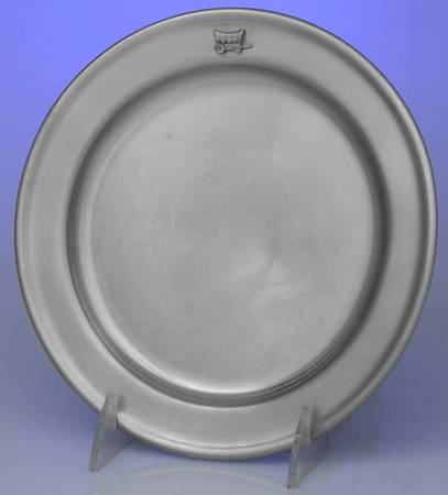 Pioneer (Pewter, Hollowware) Child's Plate
