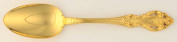 Golden Grand Victorian (Sterling) Tablespoon (Serving Spoon)