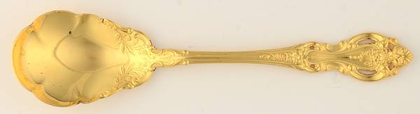 Golden Grand Victorian (Sterling) Sugar Shell Spoon