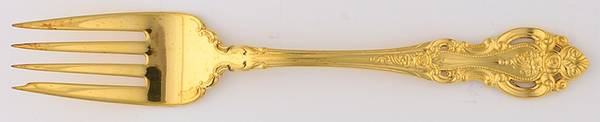 Golden Grand Victorian (Sterling) Individual Salad Fork