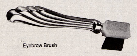 Caribbean (Sterling, Hollowware) Eyebrow Brush