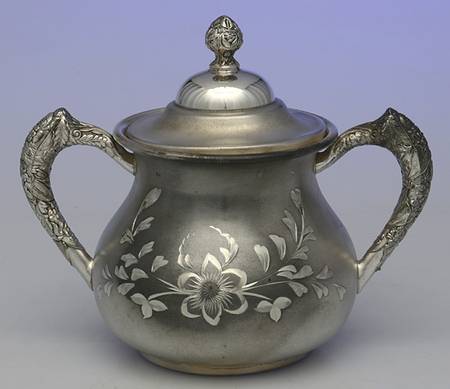 1211 (Silverplate, Hollowware) Sugar Bowl & Lid