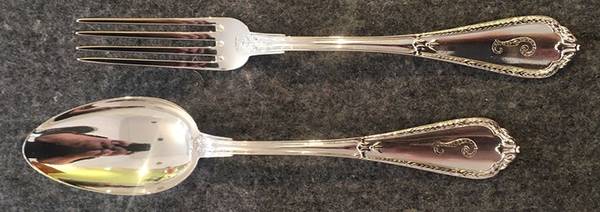 W2F1  Dessert/Oval Soup Spoon