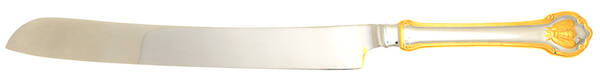 Gold Napoleon Bee (Stainless) Wedding Cake Knife with Stainless Blade HC
