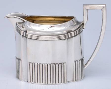 61607 (Sterling, Hollowware) Demi Creamer by Wilhelm Binder