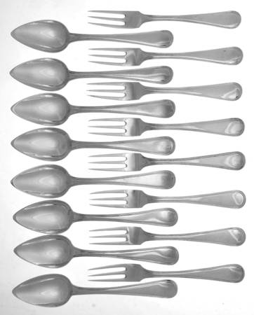 WXS1  16 Piece Salad/Dessert Set by W.T. Schuss
