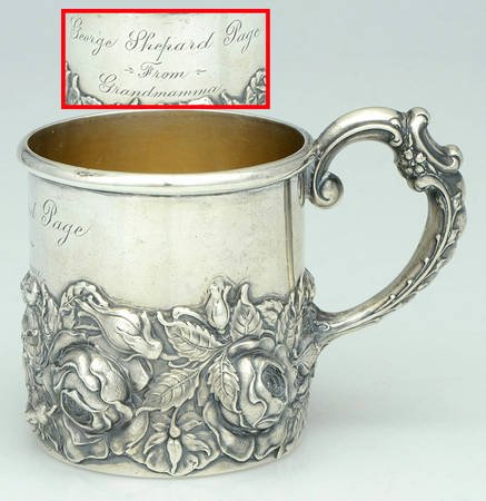 1645 (Sterling, Hollowware) by Woodside Sterling Co