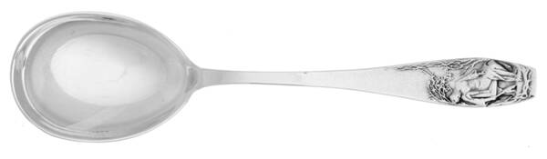 W7G1  Ice Cream Spoon Individual by C.W. Wilcke & Gierth