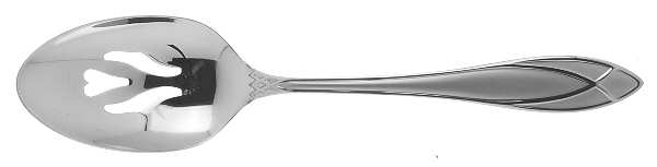 Alexandra Ice (Stainless) Pierced Tablespoon (Serving Spoon)