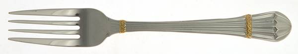 Carouselle-Gold (Stainless, Gold Accent) Fork