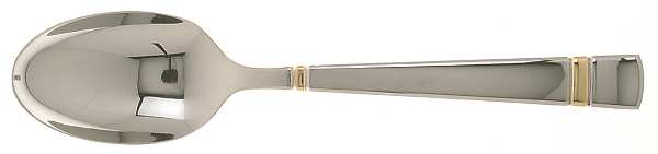 Chelsea-Gold Accent (Stainless, Glossy) Place/Oval Soup Spoon