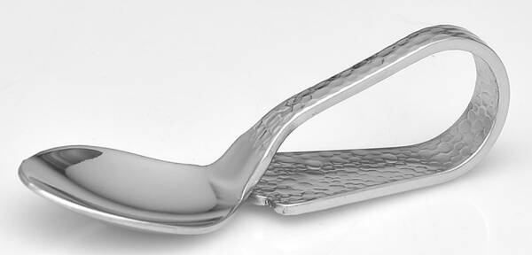Country Hammersmith (Stainless) Baby Spoon with Curved Handle HC
