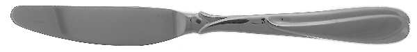 Florian (Stainless-Glossy Finish) Hollow Handle Master Butter Knife