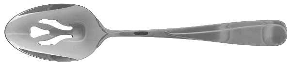 Florian (Stainless-Glossy Finish) Pierced Tablespoon (Serving Spoon)
