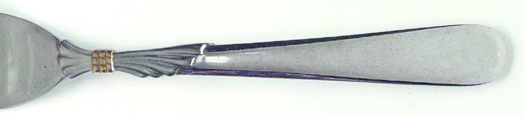 Lindi (Stainless, Gold Knot Accent) by Yamazaki