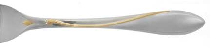 Raceme (Stainless, Gold Accent) by Yamazaki