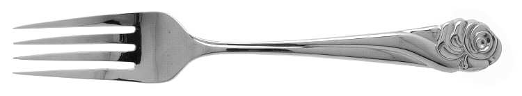 Ribbon Rose (Stainless) Fork