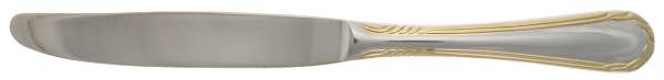 Tasha (Stainless, Gold Accent) Modern Solid Knife